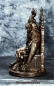 Preview: Hexenshop Dark Phönix Baphomet auf Thron Figur